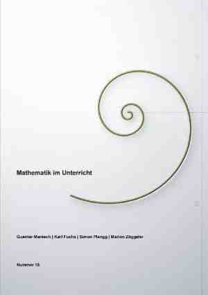 Foto: Mathematik im unterricht band nummer 10