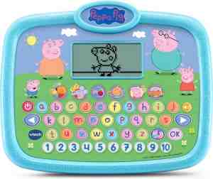 Foto: Vtech peppa pig tablet   kinder leercomputer   educatief speelgoed   letters voorwerpen cijfers tellen