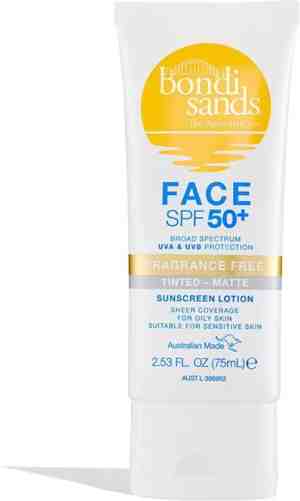 Foto: Bondi sands   sunscreen face lotion spf 50 ff matte tinted