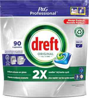 Foto: Dreft original all in one vaatwastabletten regular 270 stuks