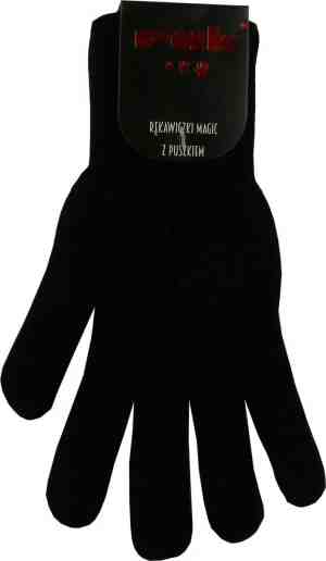 Foto: Handschoenen warm zwart 2 paar maat 21 cm lang