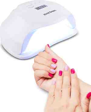 Foto: Vivid green uv lamp gelnagels   led nagellamp   gellak nagel lamp   nageldroger   naggellak droger   nagels   54w