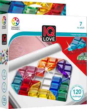 Foto: Smartgames   iq love   120 opdrachten   puzzelspel   valentijn