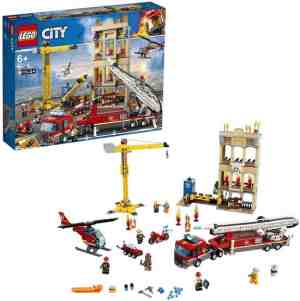 Foto: Lego city brandweerkazerne in de stad 60216