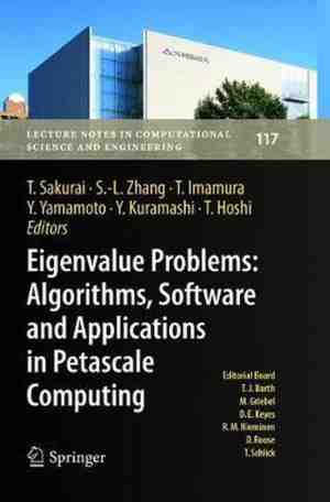 Foto: Lecture notes in computational science and engineering eigenvalue problems algorithms software and applications in petascale computing