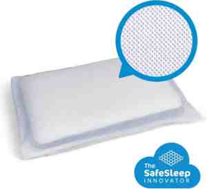 Foto: Aerosleep safesleep kussensloop   voor 3d kussen medium   55 x 40 cm   wit