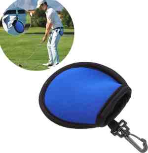 Foto: Golfbal washer   blauw   golfball wassenwasser   cleaner   waterdicht   golfaccesoires   golf washer   schoonmaken golf
