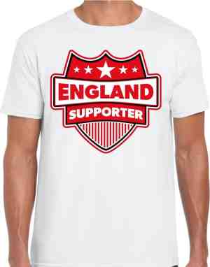 Foto: England uk supporter schild t shirt wit voor heren engeland landen t shirt kleding ek wk olympische spelen outfit l