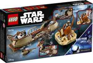 Foto: Lego star wars woestijnskiff ontsnapping   75174