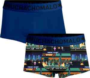 Foto: Muchachomalo 2 pack onderbroeken voor mannen elastisch katoen boxershorts maat l