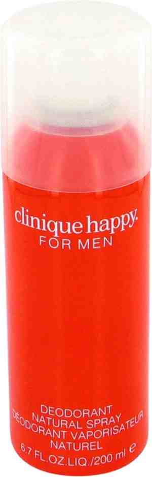 Foto: Clinique happy deodorant spray 200 ml for men