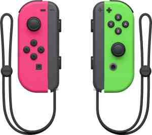 Foto: Nintendo switch joy con controller paar   neon groen en roze