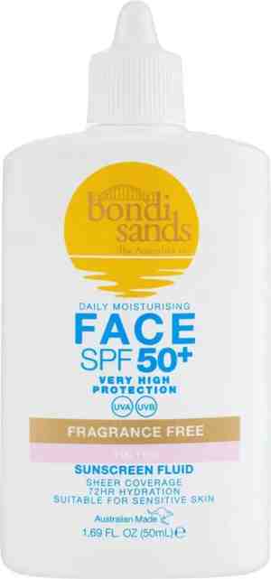 Foto: Bondi sands   sunscreen face fluid spf 50 ff tinted