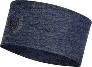 Foto: Buff 2l midweight merino wool headband night blue melange   hoofdband