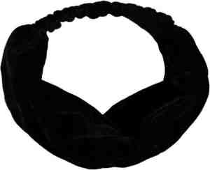 Foto: Sarlini fashion elastische haarband bow black velvet