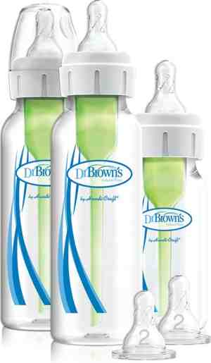 Foto: Dr  browns options anti colic starterset   smalle halsfles