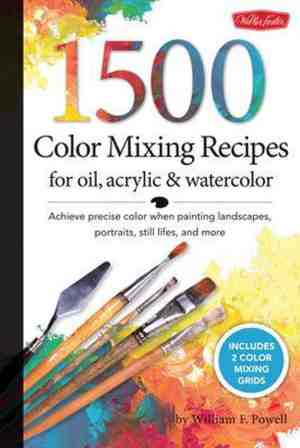 Foto: 1500 color mixing recipes for oil acrylic and watercolor