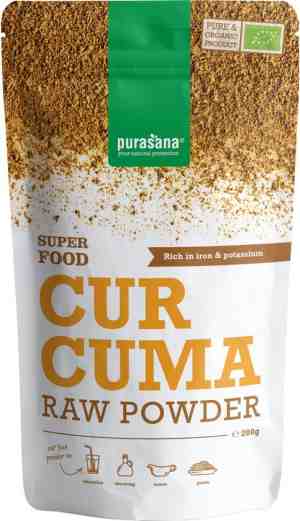 Foto: Purasana kurkuma curcuma powder 200 g 1 units