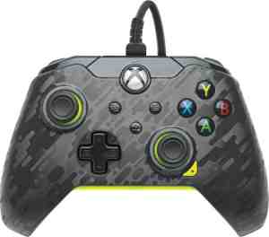 Foto: Pdp bedrade xbox controller series xs one windows electric carbon