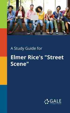 Foto: A study guide for elmer rice s street scene