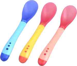 Foto: 6 stuks luxe siliconen lepel   baby spoon   bestek   zachte lepel   baby lepeltje   voeden   eten