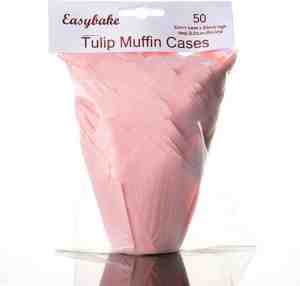 Foto: Culpitt tulip baking cups pink pk 50
