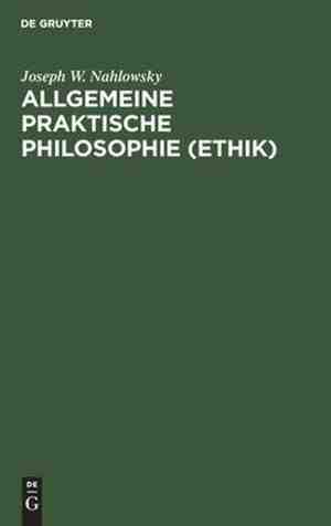 Foto: Allgemeine praktische philosophie ethik 