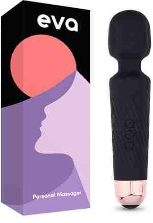 Foto: Eva personal massager   magic wand vibrator   clitoris stimulator   fluisterstil discreet   vibrators voor vrouwen en koppels   erotiek   seksspeeltjes   sex toys voor vrouwen   cadeau voor vrouw   obsidian black