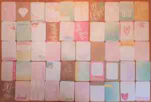 Foto: Project life dreamy 50st 3 x4 journaling cards 98181b 