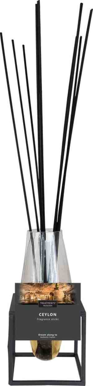 Foto: Treatments   ceylon fragrance sticks geurstokjes   deluxe   inclusief 1 liter vloeistof