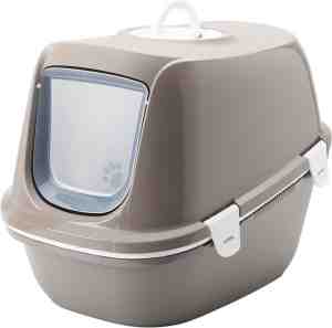 Foto: Kattentoilet savic reina toilethuis 64x46x48cm mokka