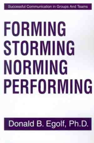 Foto: Forming storming norming performing succ
