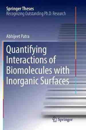 Foto: Springer theses  quantifying interactions of biomolecules with inorganic surfaces