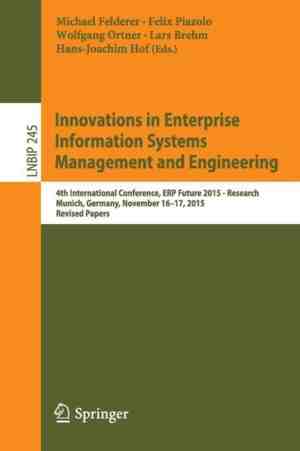 Foto: Innovations in enterprise information systems management and engineering
