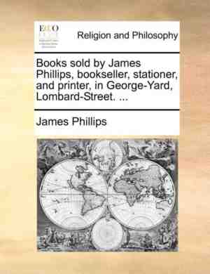 Foto: Books sold by james phillips bookseller stationer and printer in george yard lombard street     