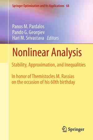 Foto: Springer optimization and its applications 68   nonlinear analysis