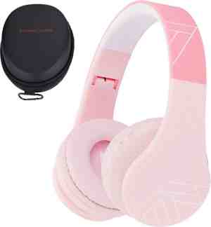 Foto: Powerlocus p1 draadloze over ear koptelefoon inklapbaar koptelefoon voor kinderen   veilig volume van 85 db   bluetooth hoofdtelefoon   met microfoon