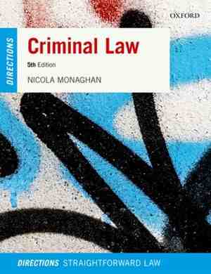 Foto: Criminal law directions