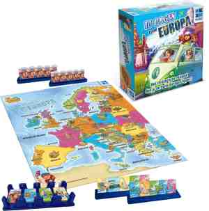 Foto: 10 dagen door europa bordspel met strategie reizen gezelschapsspel voor families europa ontdekken