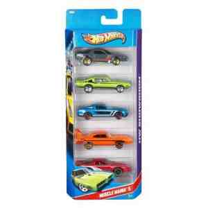 Foto: Hot wheels   speelgoed auto   set 5 diverse speelgoedautos
