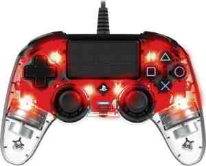 Foto: Nacon compact official licensed bedrade led controller   ps4   rood
