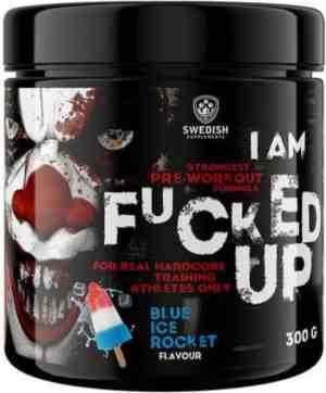 Foto: Swedish supplements   fucked up joker   blue ice rocket   300g   pre workout