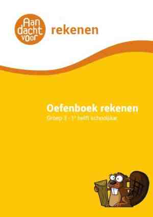 Foto: Rekenen groep 3 oefenboek   1e helft schooljaar   aandacht voor rekenen   van de onderwijsexperts van wijzer over de basisschool