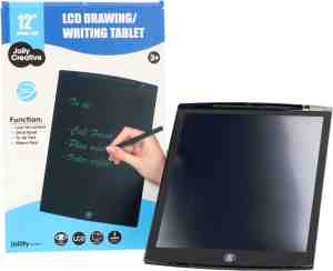 Foto: Jollycreative digitaal tekentablet notitiebord lcd writing tablet 12 inch zwart