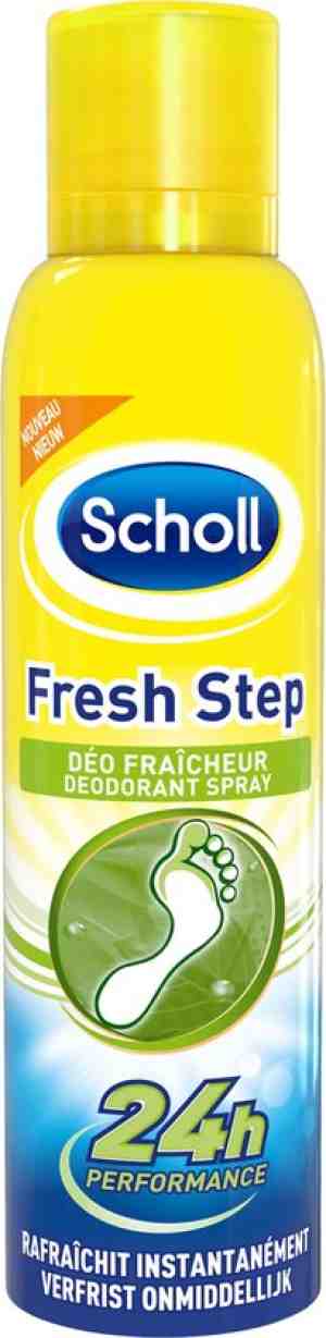 Foto: Scholl fresh step deodorant spray voetdeodorant  150 ml