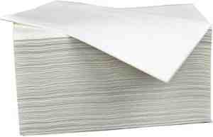 Foto: Papieren handdoekjes   3200 stuks 2 laags 23x25cm