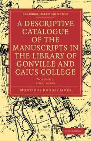 Foto: A a descriptive catalogue of the manuscripts in the library of gonville and caius college 2 volume paperback set a descriptive catalogue of the manuscripts in the library of gonville and caius college