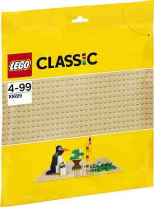 Foto: Lego classic zandkleurige bouwplaat   10699