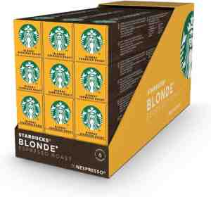 Foto: Starbucks by nespresso blonde espresso roast capsules   120 koffiecups