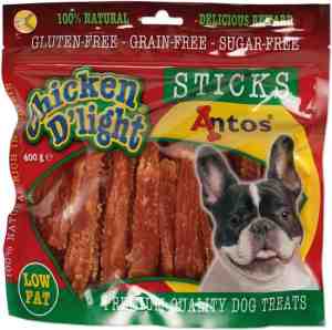 Foto: Antos   chicken dlight sticks   400 gram kip